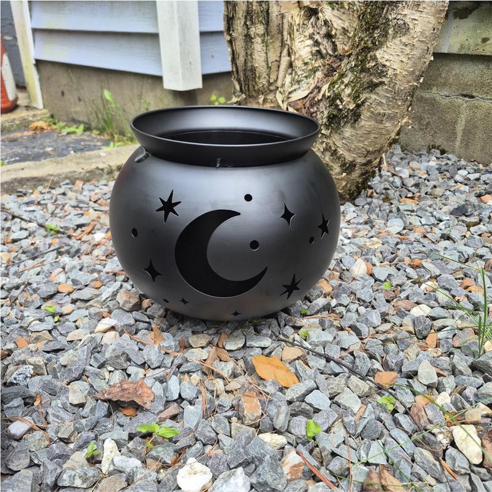 9" Large Metal Cauldron Planter
Black - Hyde & EEK - Picture 4 of 4